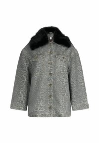 LIU JO WITH COLLAR - Teksajakk - black