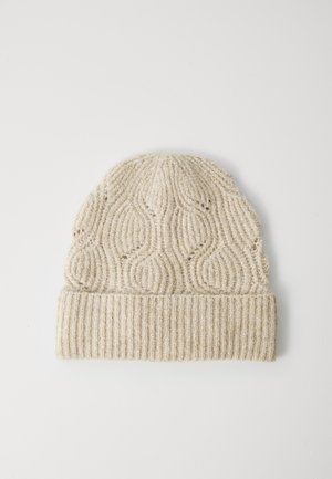ONLAURORA STRUCTURED BEANIE - Muts - humus melange