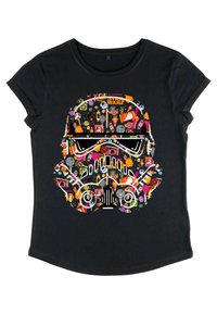 Henry Tiger STAR WARS: LAST JEDI CANDY TROOPER FACE - Camiseta estampada - black