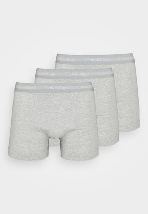 Calvin Klein Underwear TRUNK 3 PACK - Hlače - grey heather