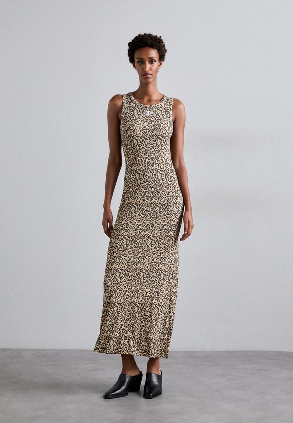 PANNA - Jersey dress - camel