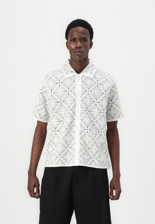 RASCHEL SWOLO - Shirt - puritan gray diamonds