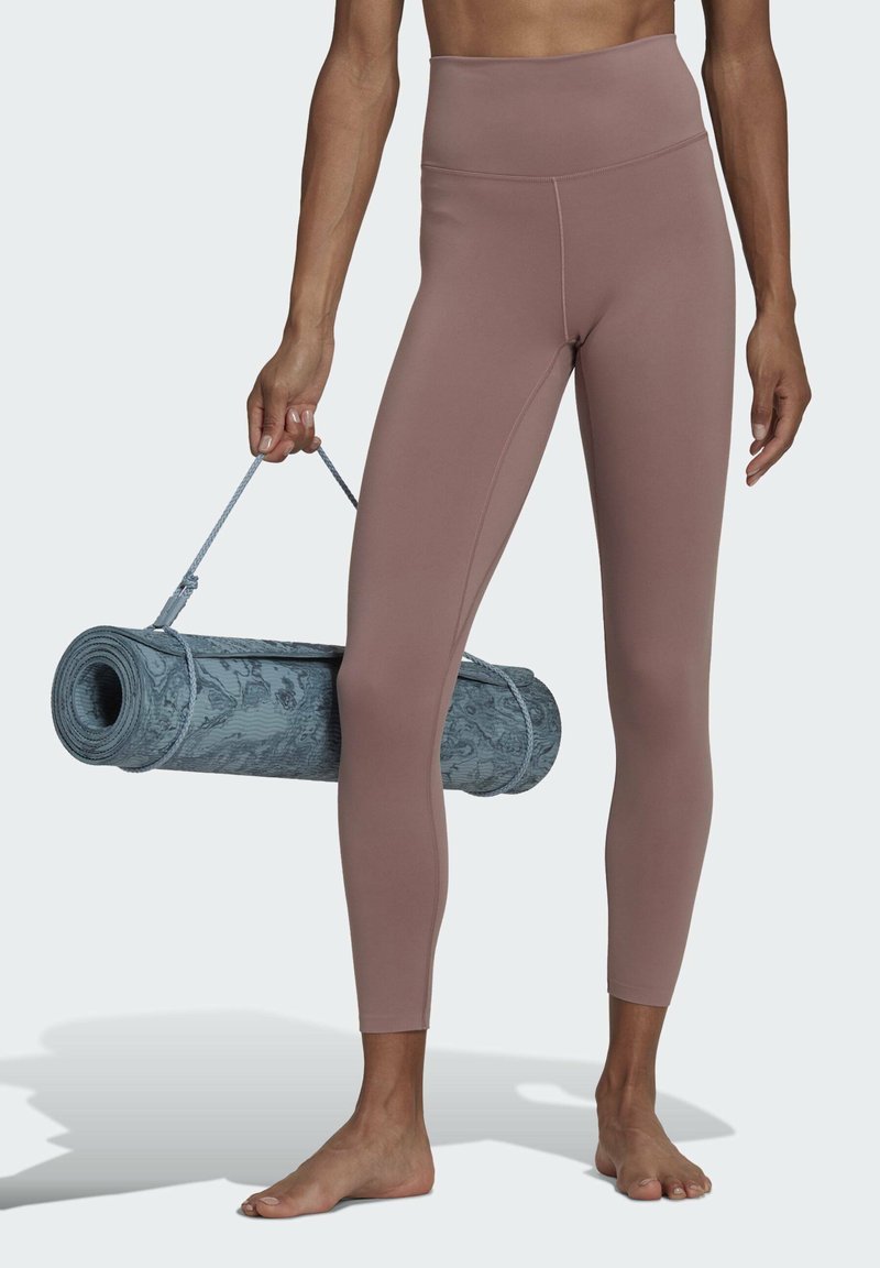adidas Performance 7/8 LUXE STUDIO Legging purple/paars Zalando.nl