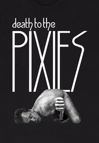 Henry Tiger DEATH TO THE PIXIES - Print T-shirt - black
