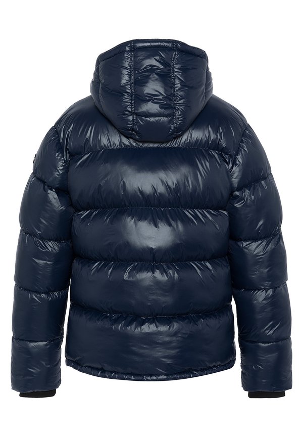 HOODED PUFFER - Winter jacket - marine3