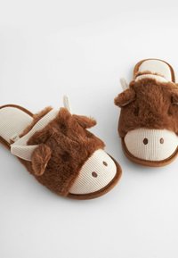 Next REGULAR FIT - Pantofole - brown hamish the highland cow
