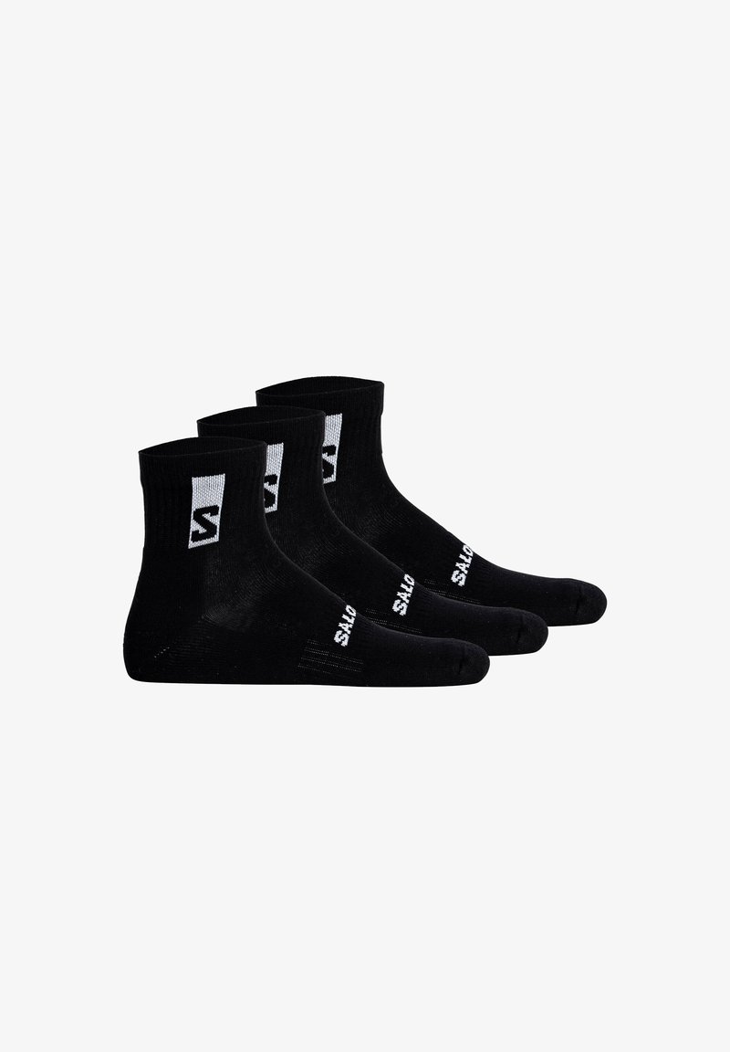 Salomon 3ER PACK - Calcetines - schwarz