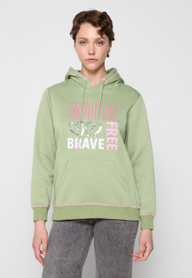 zwillingsherz Hoodie groen zwillingsherz Hoodie groen