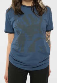 Paradiso Clothing SYSTEM OF A DOWN - Print T-shirt - blue