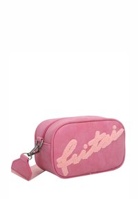 Fritzi aus Preußen EASY GO LIMITED FLOCKED - Cross body bag - sweet pink
