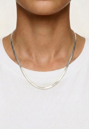 WintherStudio, FLAT SNAKE 3MM - Collar - silver-colored