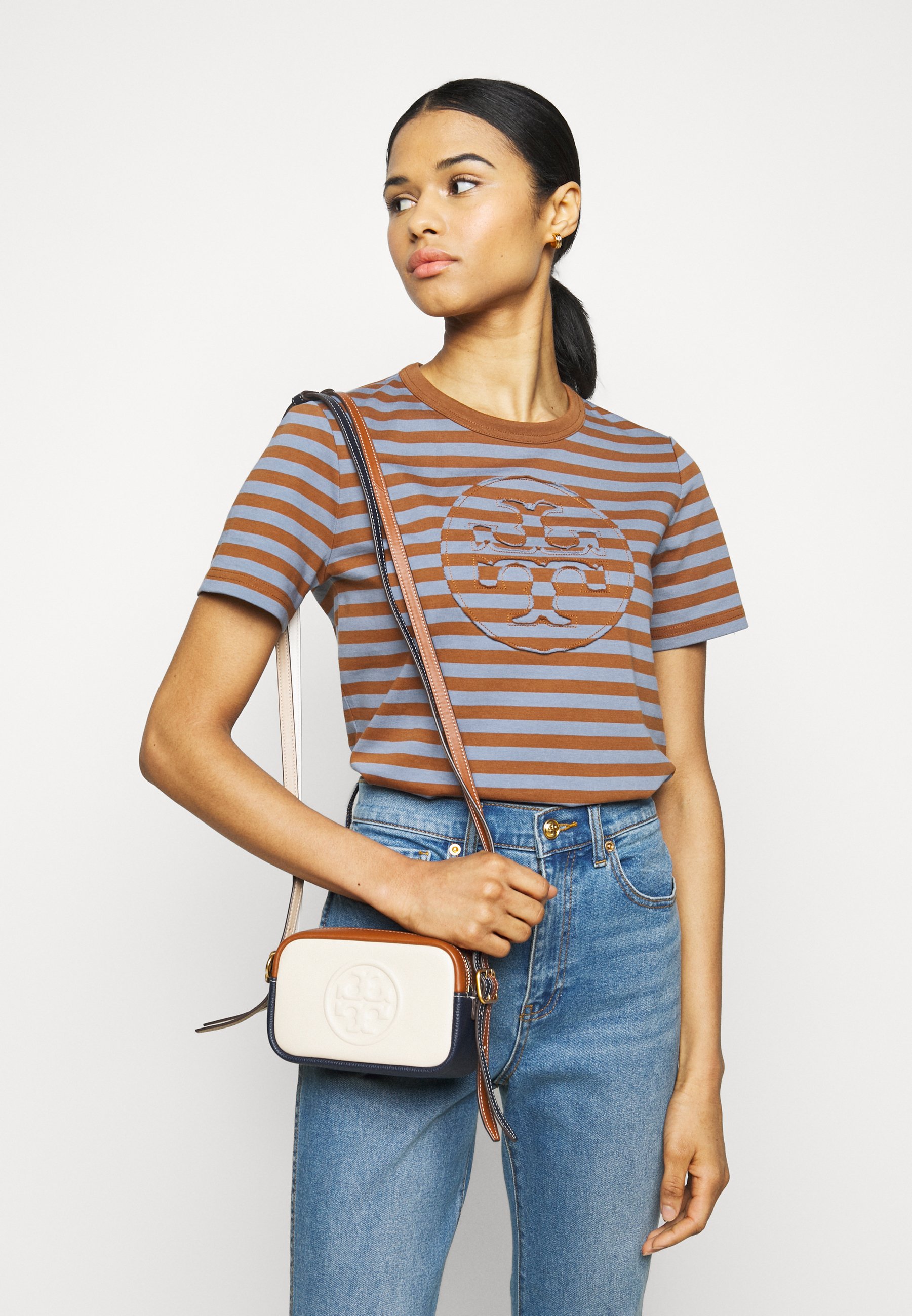 tory burch double strap bag