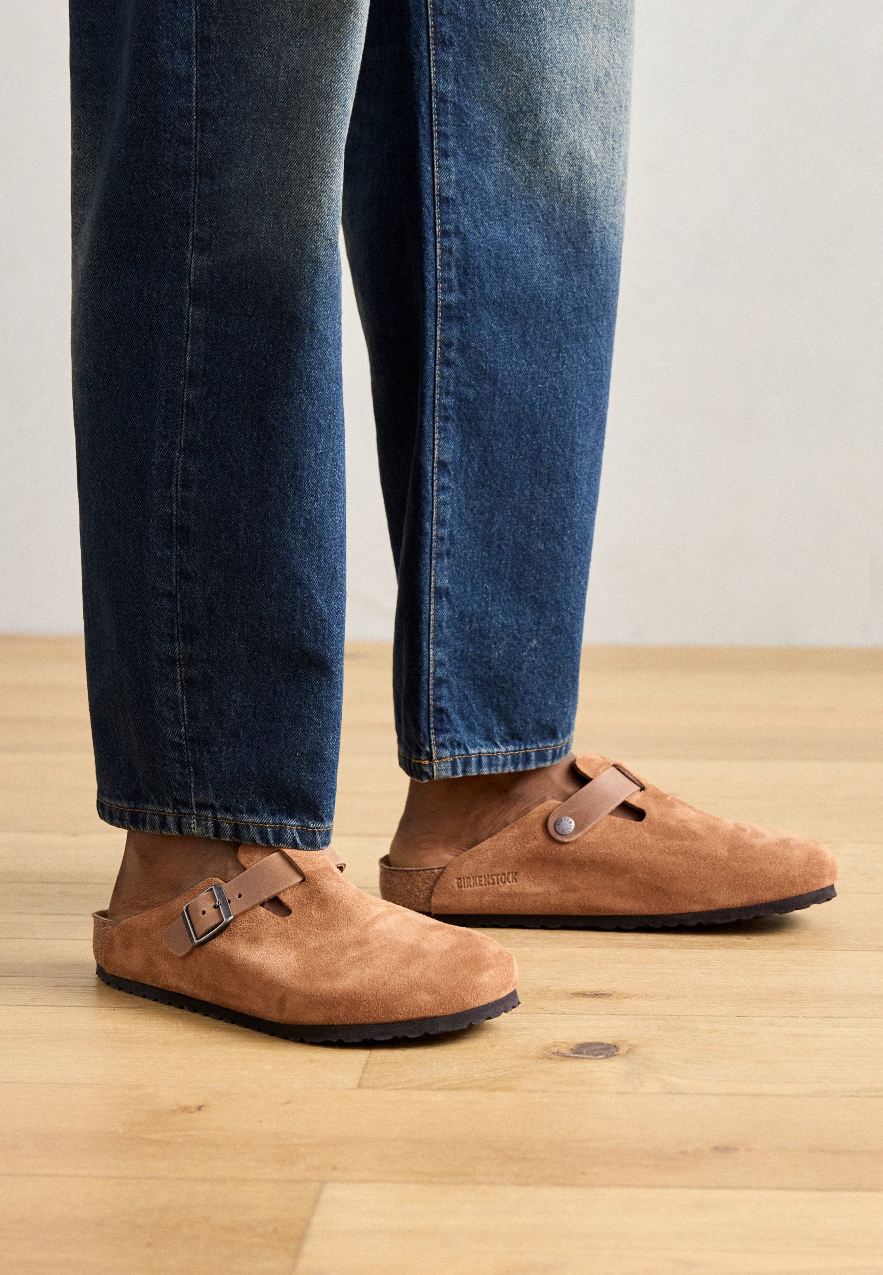Birkenstock BOSTON LEVE/LEOI REGULAR - Mules - cognac - Zalando.co.uk
