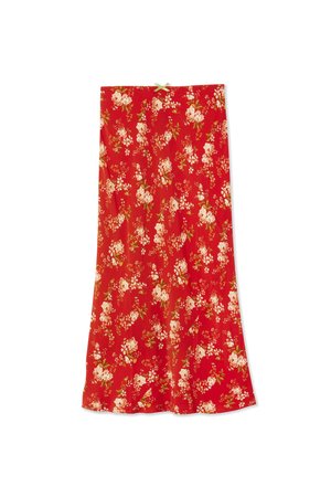 Never Fully Dressed DORRIS - Maxiskjørt - red