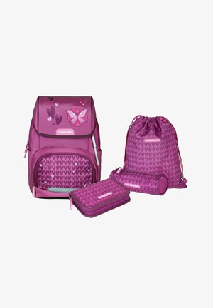 ERGOJET SET 6-TEILIG - Juego de mochilas escolares - purple hearts