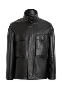 AllSaints HALTON - Leather jacket - black