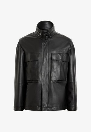 AllSaints HALTON - Skinnjacka - black