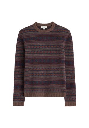 Svetr - brown - moran rye
