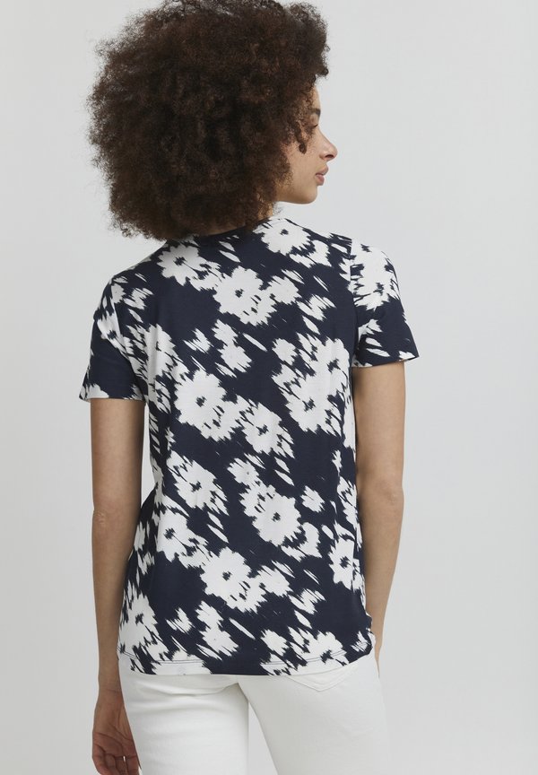 IHLISA - Print T-shirt - total eclipse flower print4