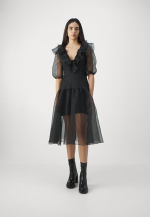 JAQUELINA - Rochie cocktail/Rochie petrecere - meteorite