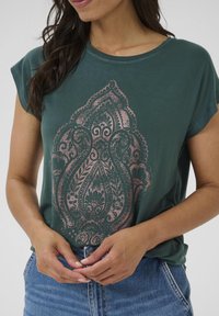 Bon'A Parte ZALLY - T-shirt imprimé - green gables
