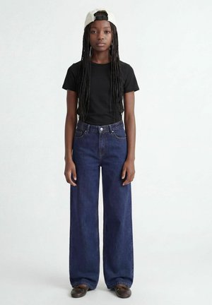 JJXX, T-SHIRT PLAIN T-SHIRT GIRLS - T-shirts basic - black
