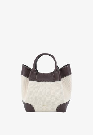 Abro, ABRO SHOPPER ESSENTIAL - Handtasche - ivory wood