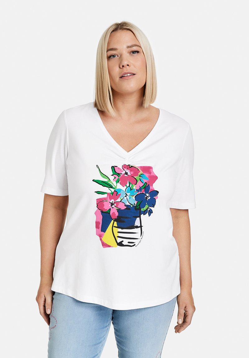 Camisetas Blancos Samoon Talla 46 | La Colección De