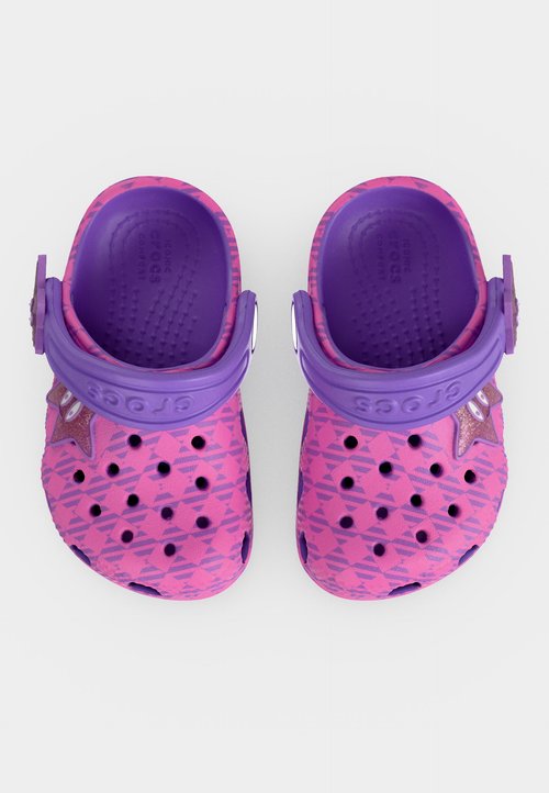 Crocs CLASSIC PLAID AND STARS - Slippers - purple bolt/pink punch — foto 5