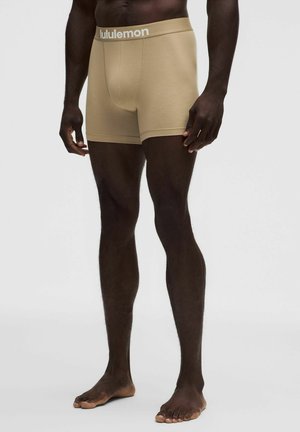 lululemon, ALWAYS IN MOTION 3PACK - Boxer aderenti lunghi - rainforest green oakwood tan bone