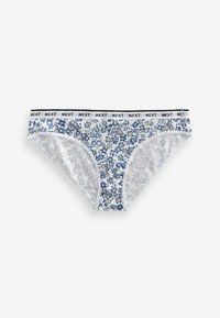 Next RICH LOGO KNICKERS 4 PACK - Bikini alsók - blue ditsy print