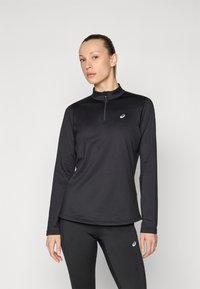 ASICS CORE 1/2 ZIP WINTER TOP - T-shirt à manches longues - performance black