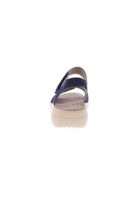 Fidelio GIULIA HALLUX - Wedge sandals - marine