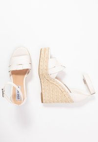 Steve Madden SIVIAN - Sandálias de salto alto - white