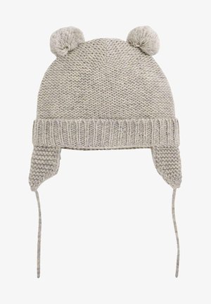 COSY POM POM - Megzta kepurė - grey