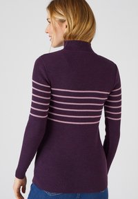 Damart RAYÉ - Maglione - violet rayé