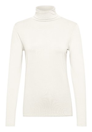 Soaked in Luxury SLHANADI ROLLNECK LS - Top s dlouhým rukávem - whisper white