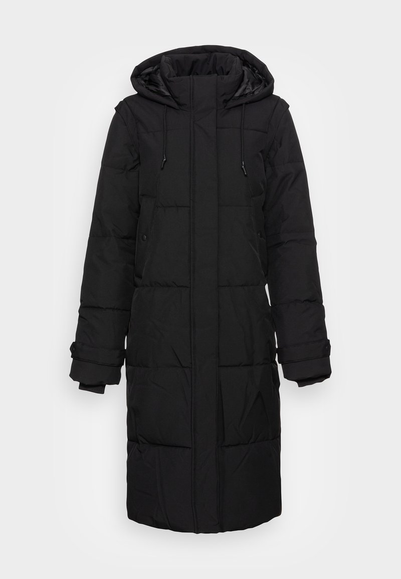 Vero Moda Tall VMMARGARET LONG COAT Winterjas black/zwart Zalando.nl