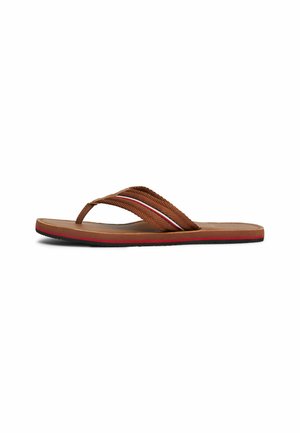 WARREN 4D - Sandalias de dedo - winter cognac