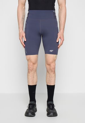 4F, SHORT TIGHTS FNK, antracytowy