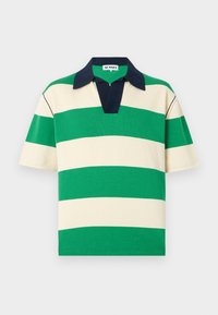 Ausgewählt, emerald green/cream 