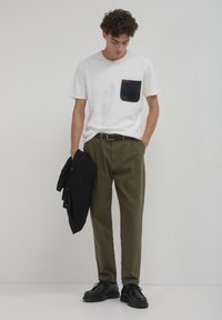 Calliope TASCHINO ETNICO  - T-shirt imprimé - bianco