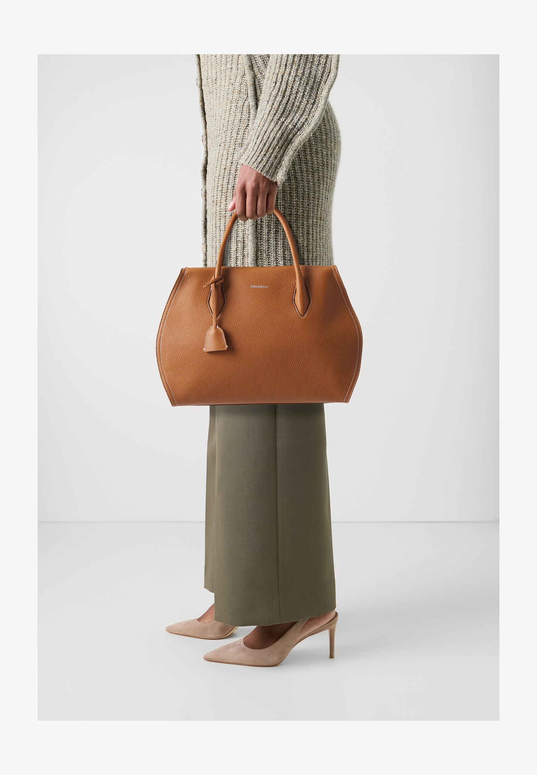 BOLSO Borsa A Tracolla In Pelle Morbida – Modello Hexagona – 15x18,5 Cm – Con Tracolla Regolabile