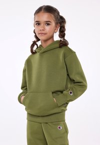 Champion EXCLUSIVE HOODIE UNISEX - Felpa - dark green