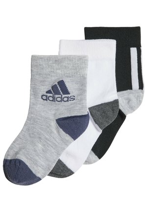 adidas Performance 3 PACK - Calcetines de deporte - black