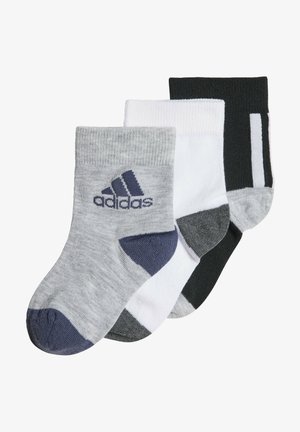 adidas Performance 3 PACK - Calcetines de deporte - black