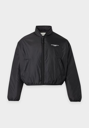 Carhartt WIP, KANE LINER - Blouson Bomber - black/white