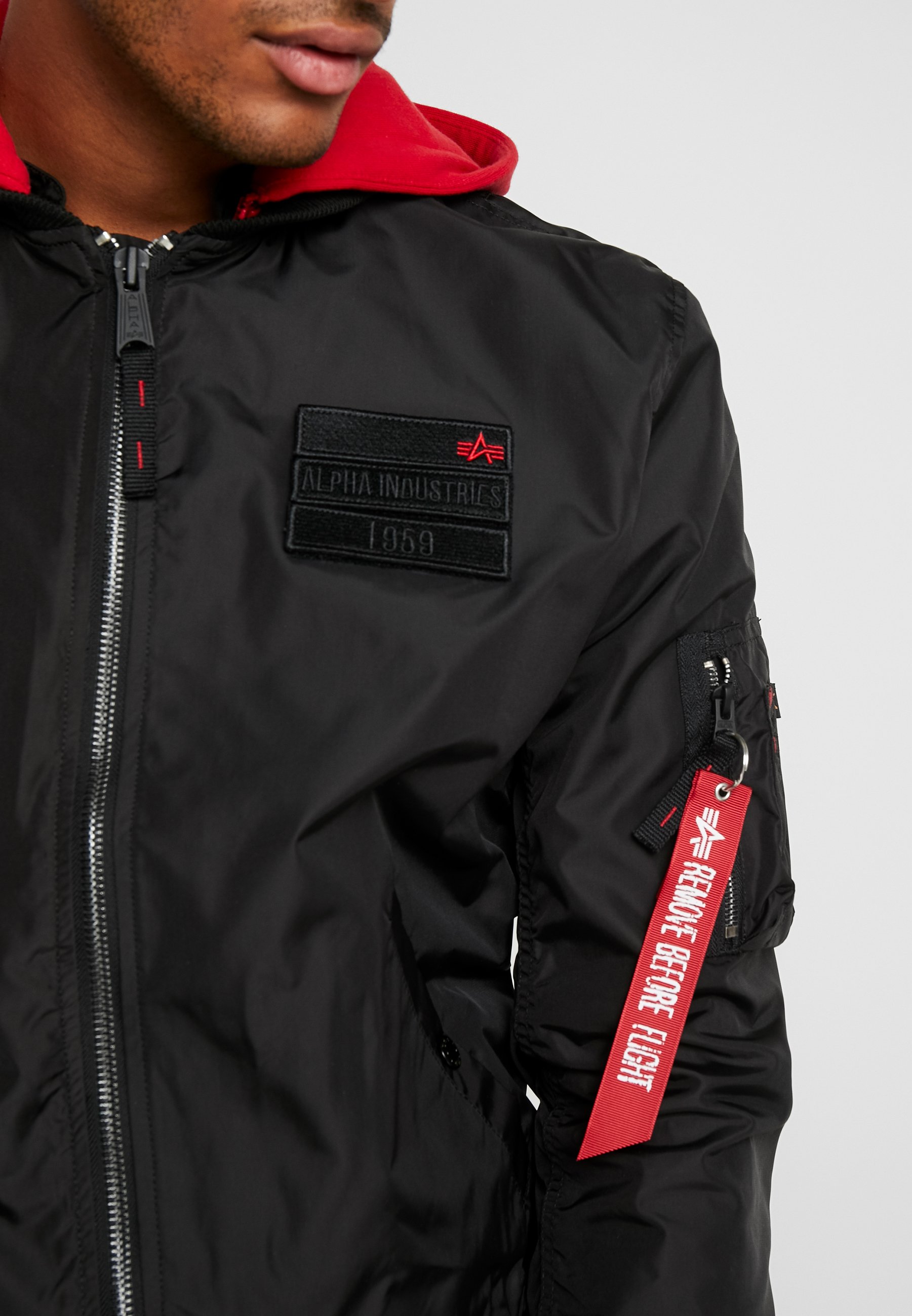 alpha industries red tag