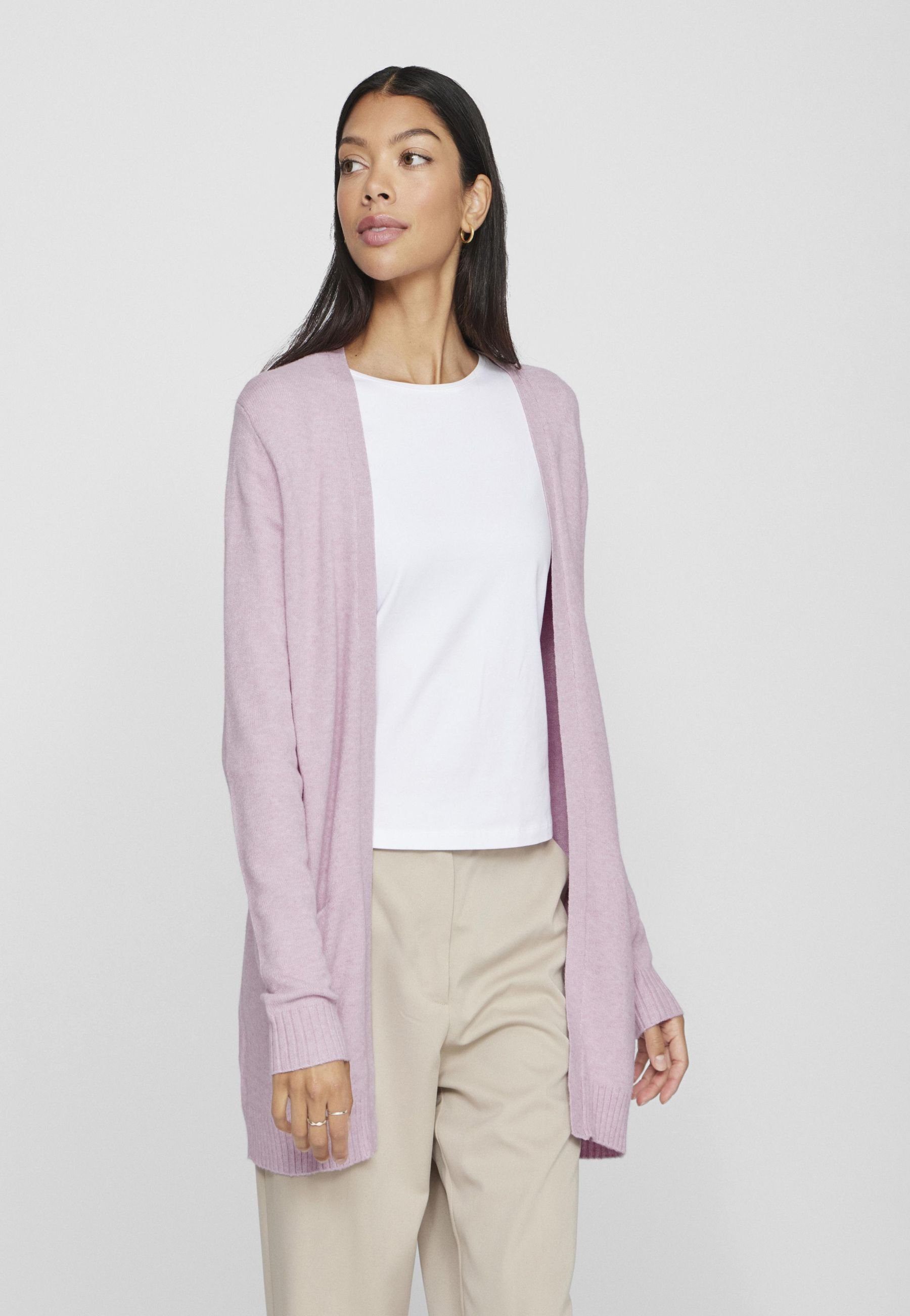 VILA VIRIL OPEN CARDIGAN Cardigan winsome orchid/purple