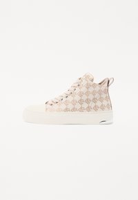 YASER LACE UP MID SNEAKER - Vysoké tenisky - bone